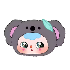 DOU-BAO Animal Series Plush Pendant