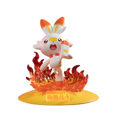 POKEMON Prime Mini Scorbunny Figure