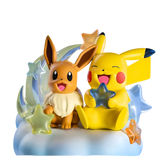 POKEMON Prime Pikachu and Evee Figure