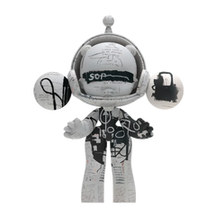 MEGA SKULLPANDA 400% JEAN-MICHEL BASQUIAT