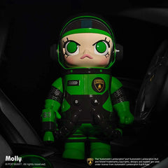 MEGA SPACE MOLLY 400% Automobili Green Lamborghini Edition