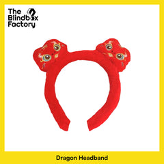 New Year Red Lion Headband