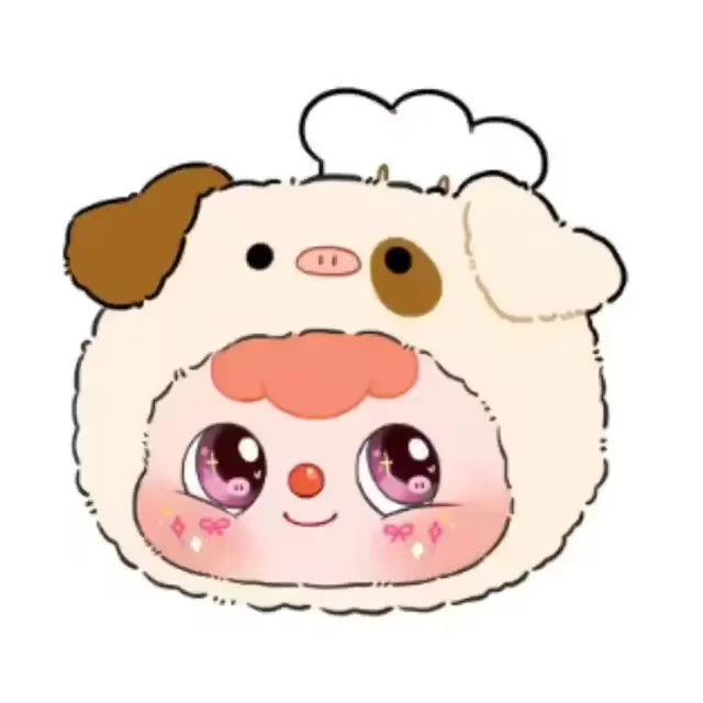 DOU-BAO Animal Series Plush Pendant