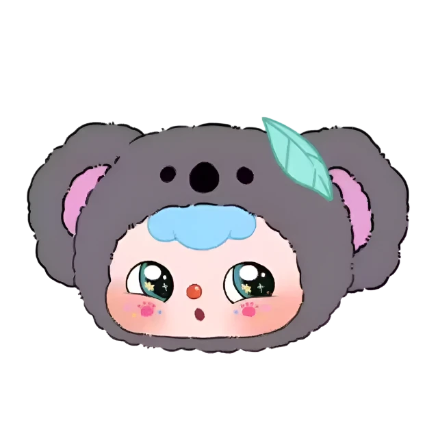 DOU-BAO Animal Series Plush Pendant