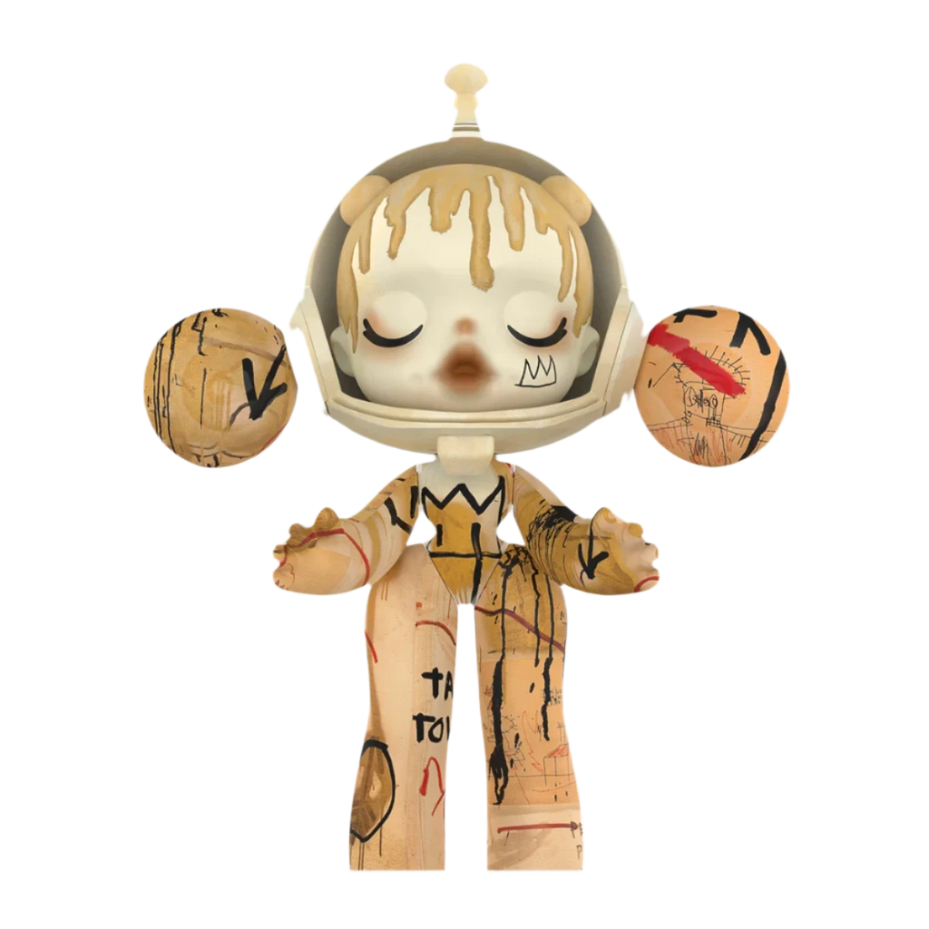 MEGA α SKULLPANDA Jean-Michel Basquiat 400% Secret 002