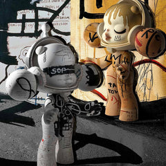 その他 SKULLPANDA MEGA 400%JEAN-MICHELBASQUIAT SKULLPANDA MEGA 400%JEAN-MICHELBASQUIAT